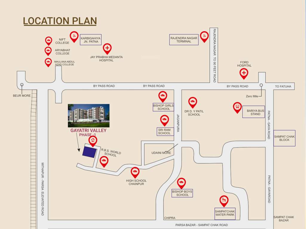  valley phase 1 Location Plan