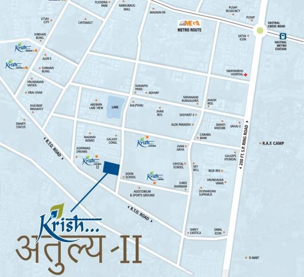  krish-atulya-ii Location Plan