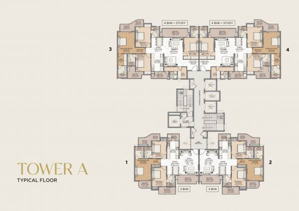 Tower A1 Cluster Plan eternia Tower A1 Cluster Plan