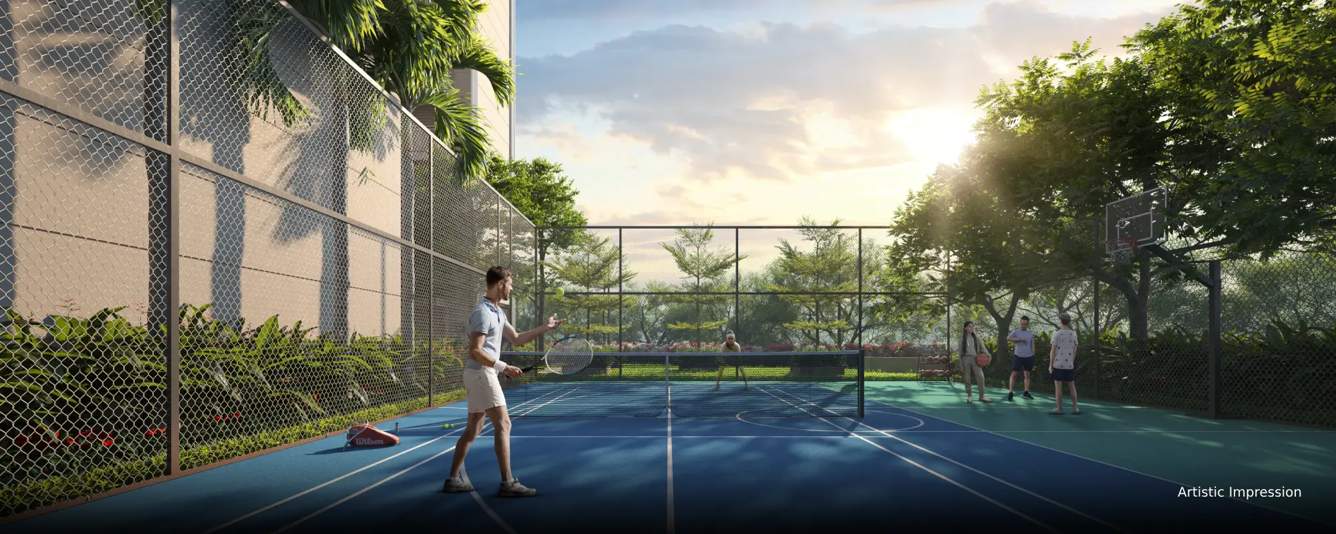 eternia Badminton Court