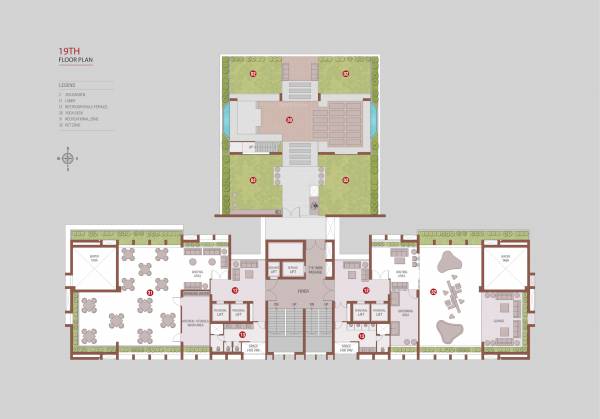  skyzenia A Cluster Plan for 19th Floor