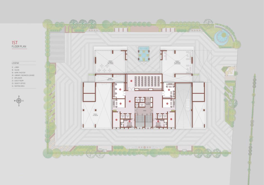  skyzenia A Cluster Plan for 1st Floor