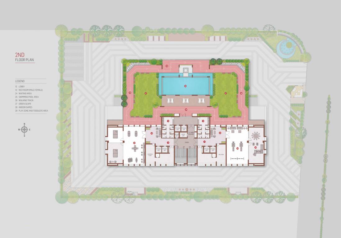  skyzenia A Cluster Plan for 2nd Floor