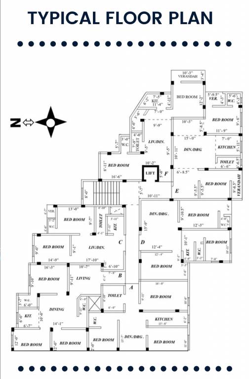  niraloy Niraloy Typical Cluster Plan