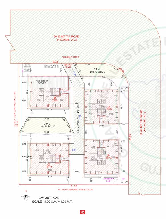 winter seasons Layout Plan