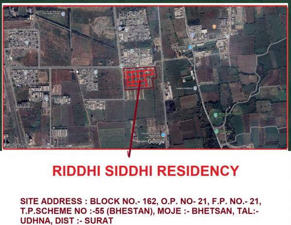  riddhi-siddhi-residency Location Plan