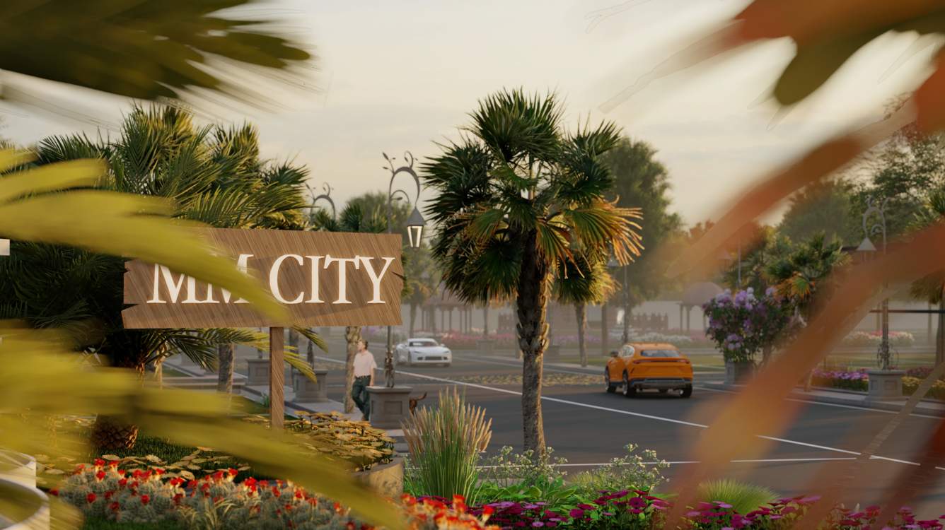  mm city Flower Garden