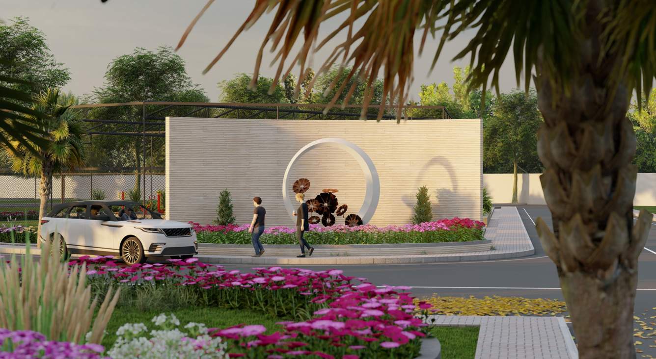  mm city Flower Garden