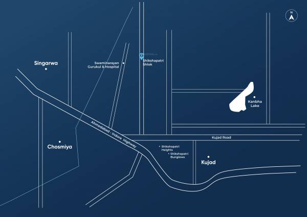  shikshapatri-shlok Location Plan