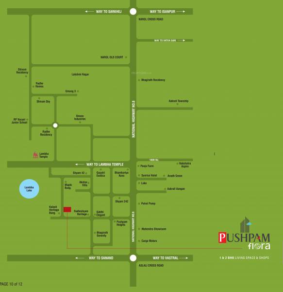  pushpam-flora Location Plan
