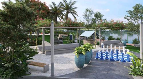  santorini Landscape Garden and Tree Planting