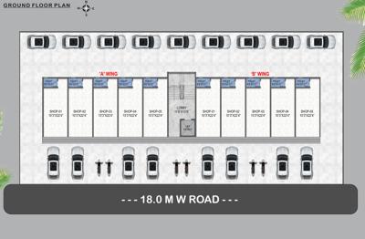  shree-gajanan-business-square Shree Gajanan Business Square Cluster Plan for ground Floor