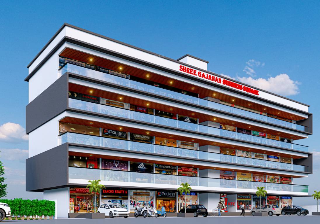  shree gajanan business square Elevation