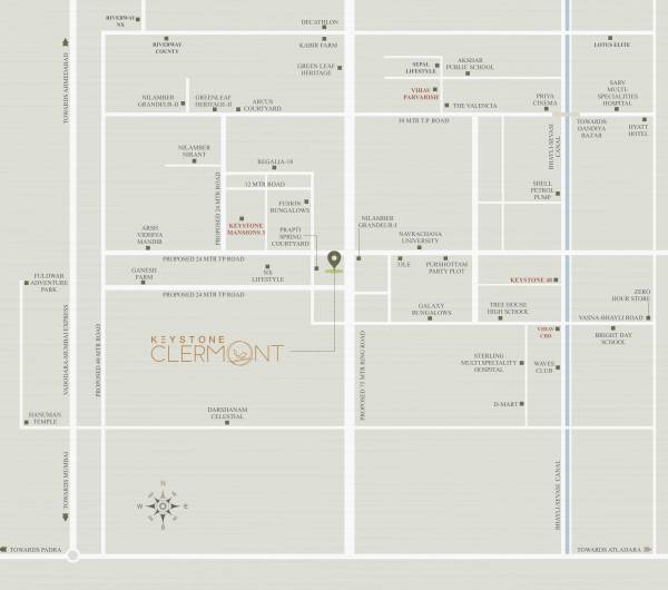  keystone-clermont Location Plan