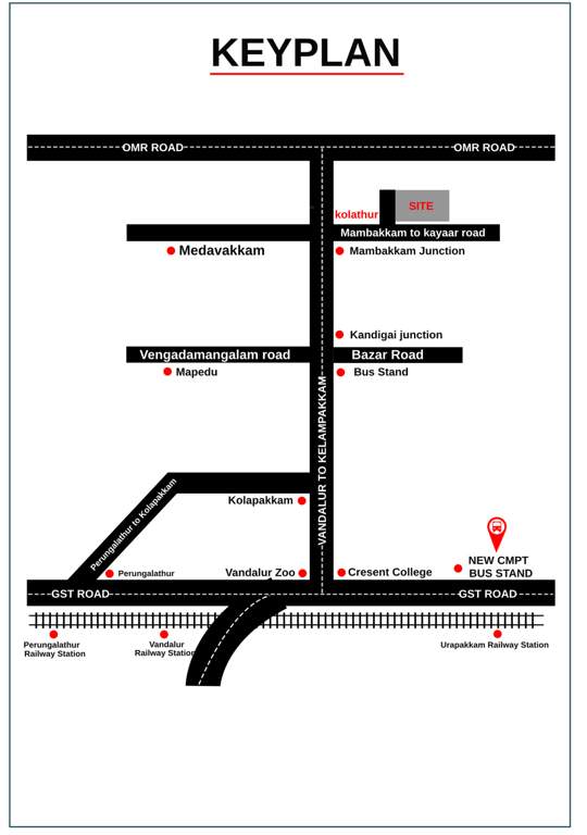 mahasakthi nagar Location Plan