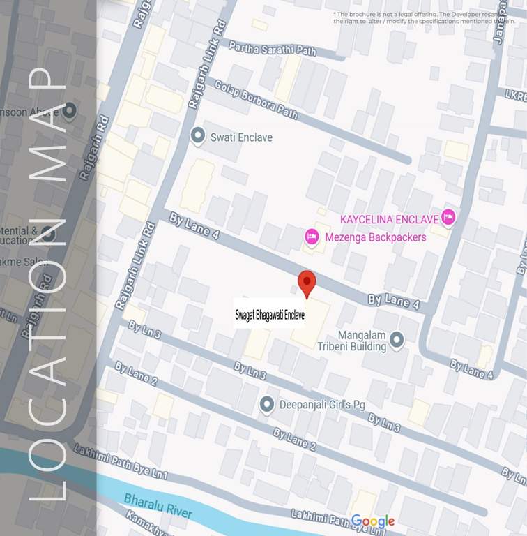 swagat bhagawati enclave Location Plan