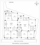  m-m-flats Cluster Plan from 1st to 3rd Floor