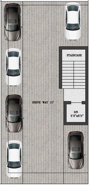  sai meena flats Sai Meena Flats Cluster Plan Ground Floor