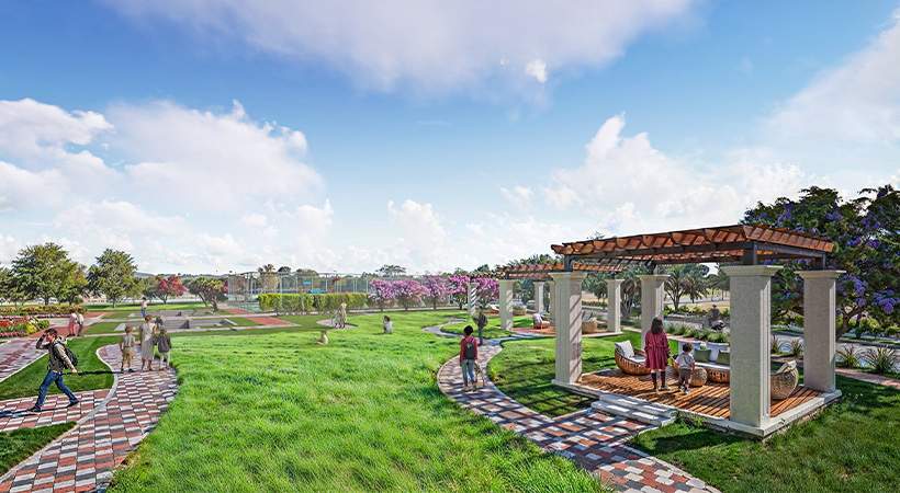  gardenia estate Landscape Garden and Tree Planting