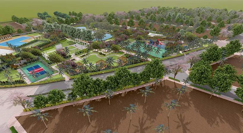  gardenia estate Landscape Garden and Tree Planting
