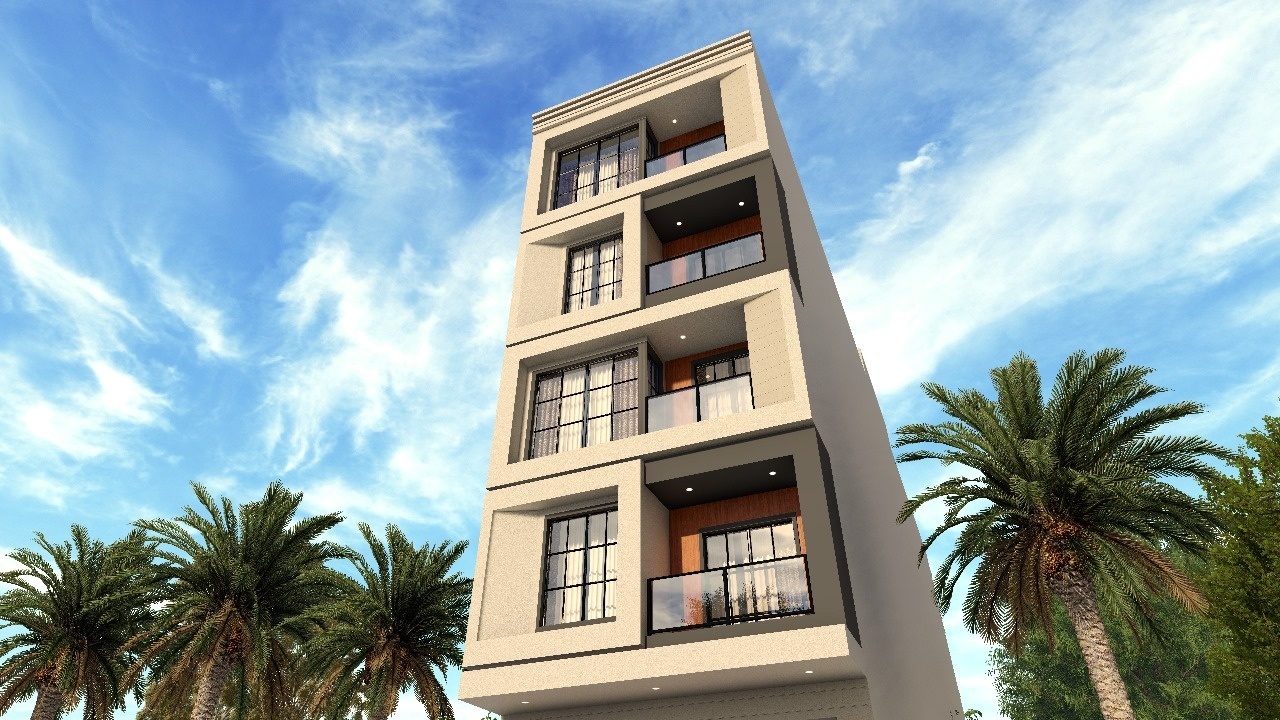 aaradh dev apartment Elevation