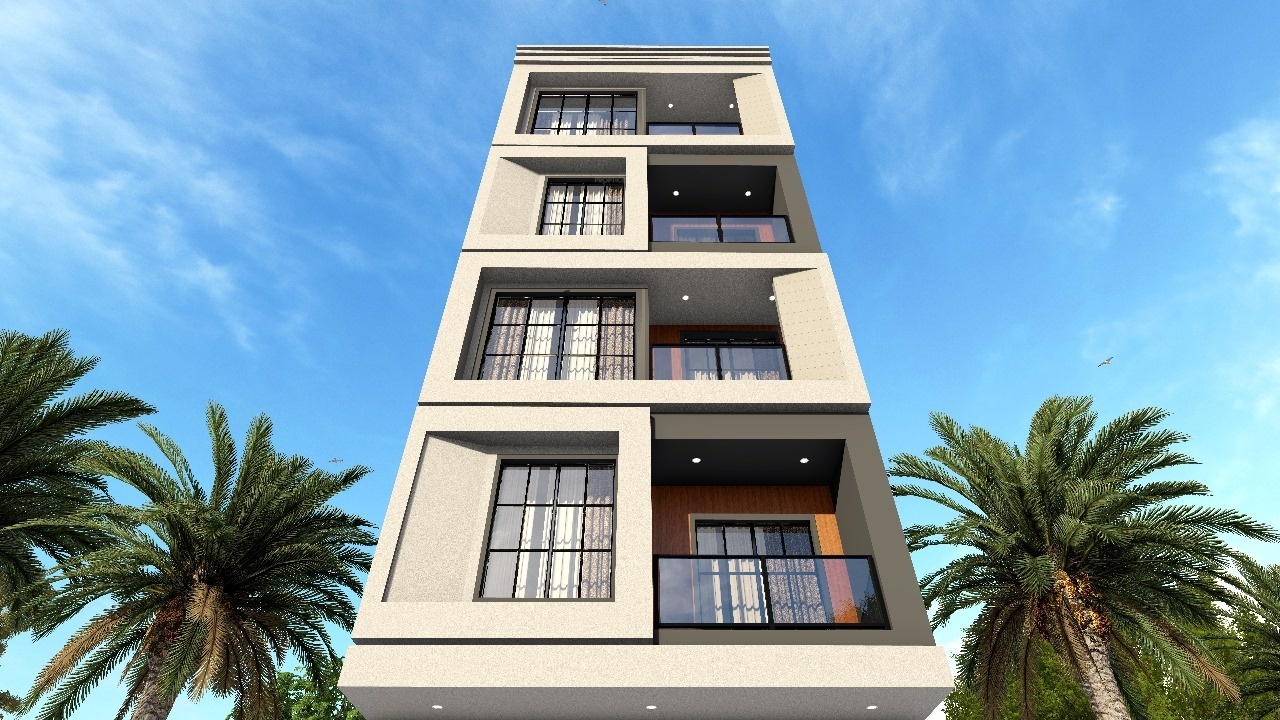 aaradh dev apartment Elevation
