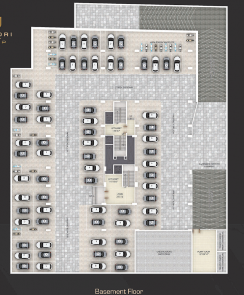Sapphire Tower Basement Cluster Plan sapphire-tower Sapphire Tower Basement Cluster Plan