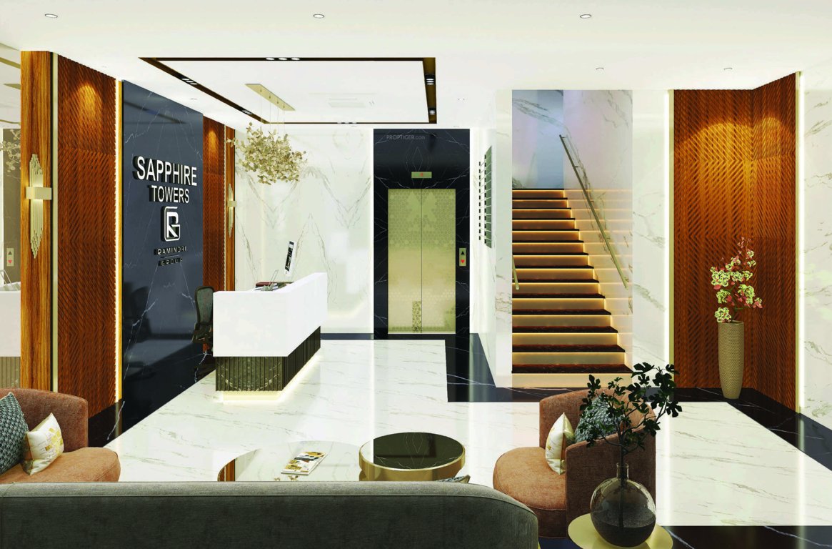  sapphire tower Living Area