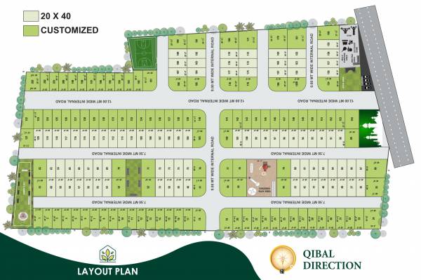 Layout Plan aamena-villa Layout Plan