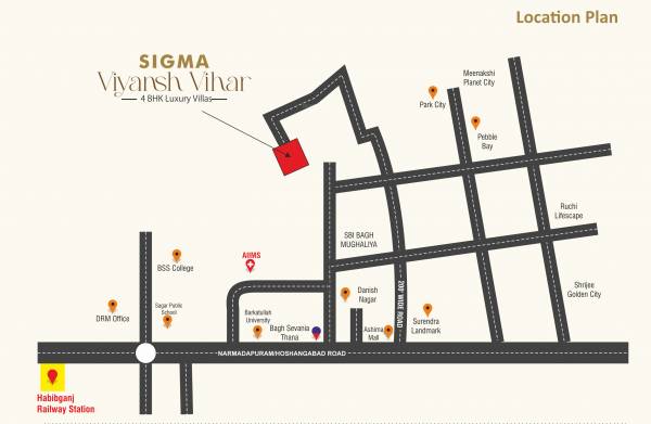  sigma-viyansh-vihar Location Plan