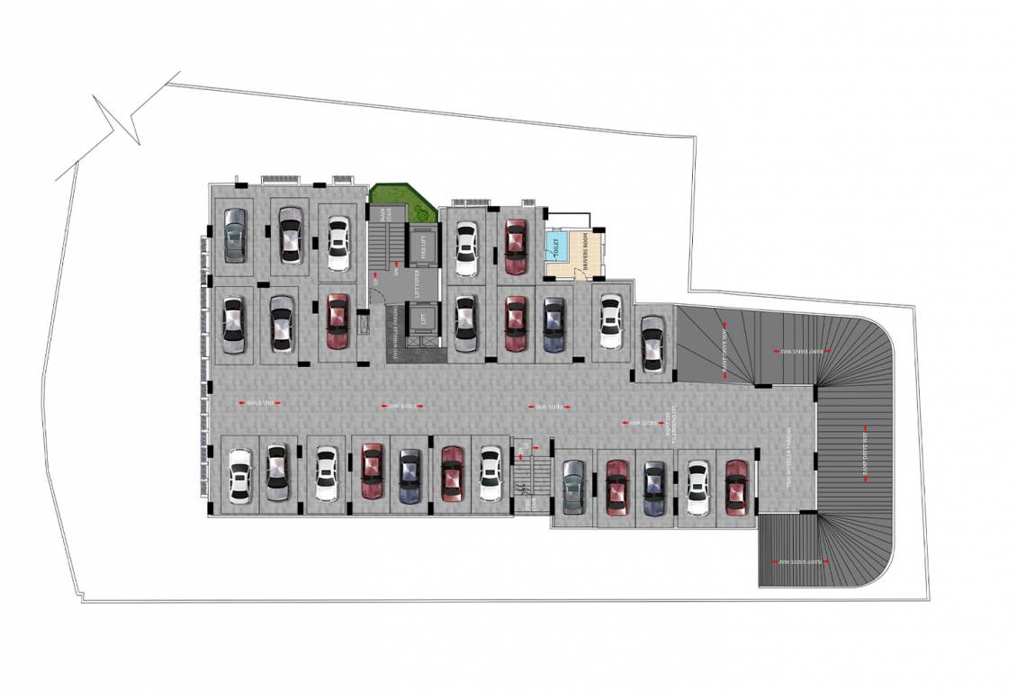  queens park Queens Park Cluster Plan for 1st Floor