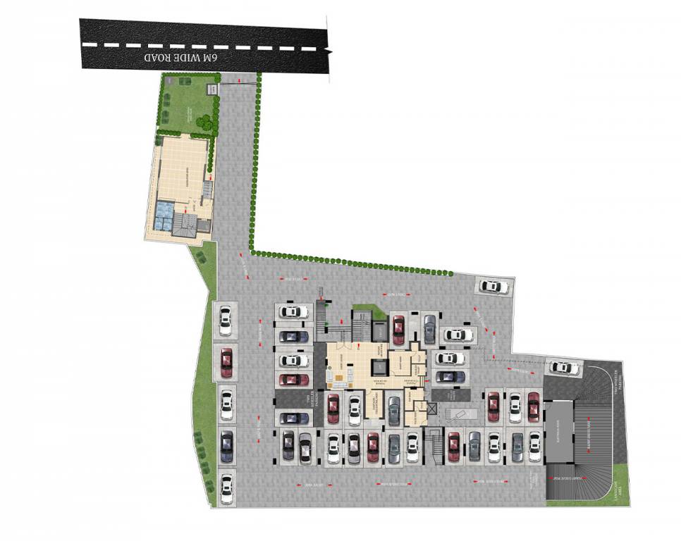  queens park Queens Park Cluster Plan for ground Floor