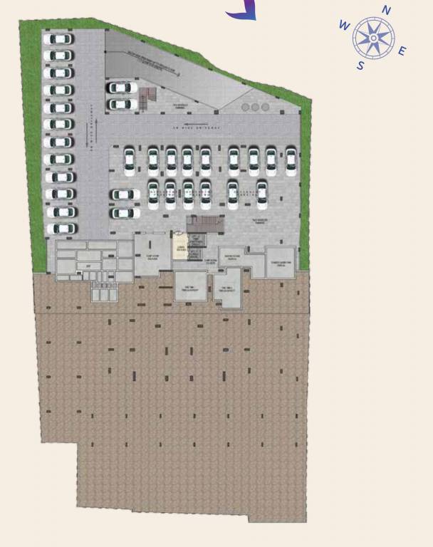  elanza Elanza Cluster Plan for ground Floor