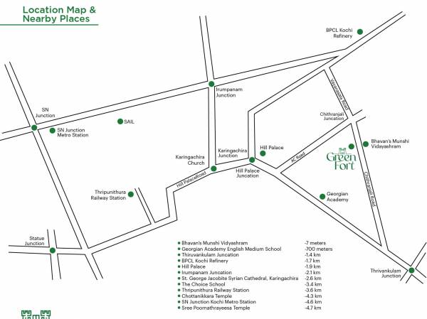  green-fort Location Plan