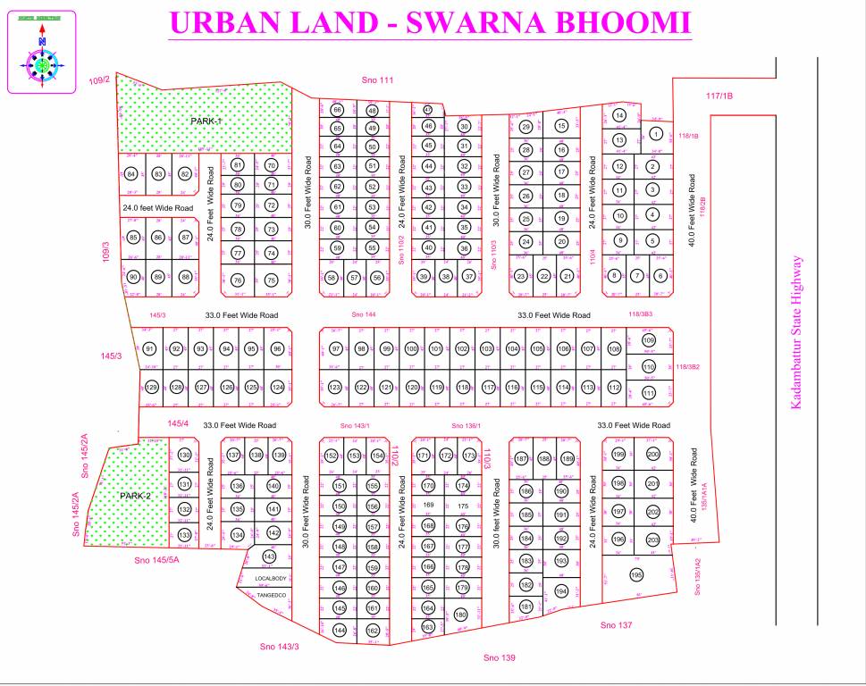  swarna bhoomi Layout Plan