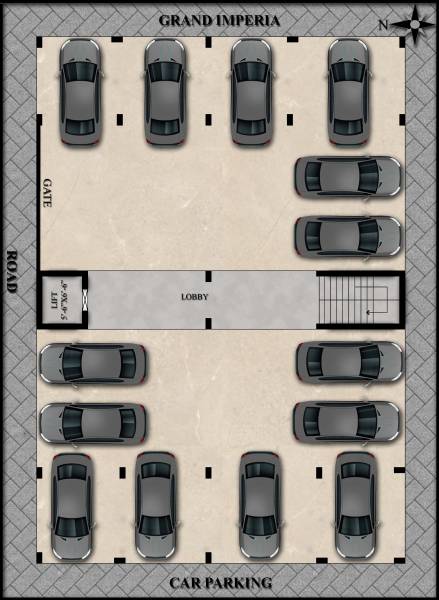 imperia Imperia Cluster Plan for Car Parking Floor