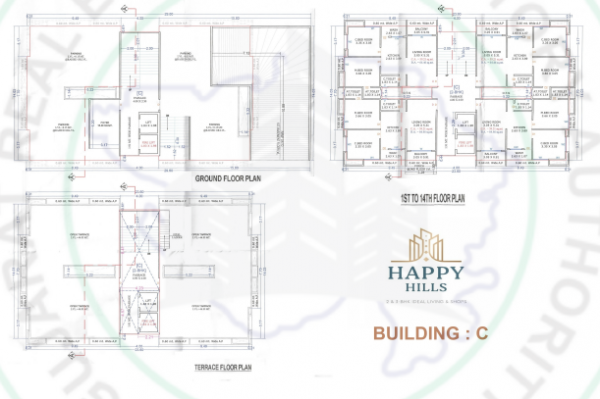  happy-hills BLOCK B Cluster Plan