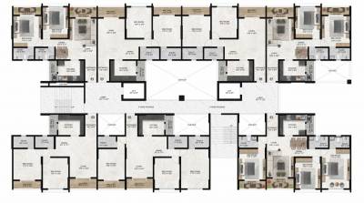  nesterra Wing A9 Cluster Plan Typical
