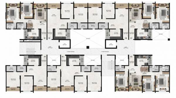  nesterra Wing A9 Cluster Plan Typical