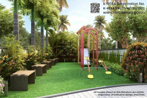 Children's play area green-capitol Children's play area