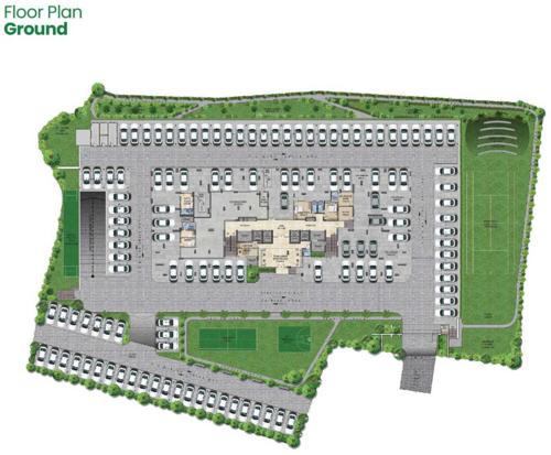  green-heights Green Heights Cluster Plan for ground Floor