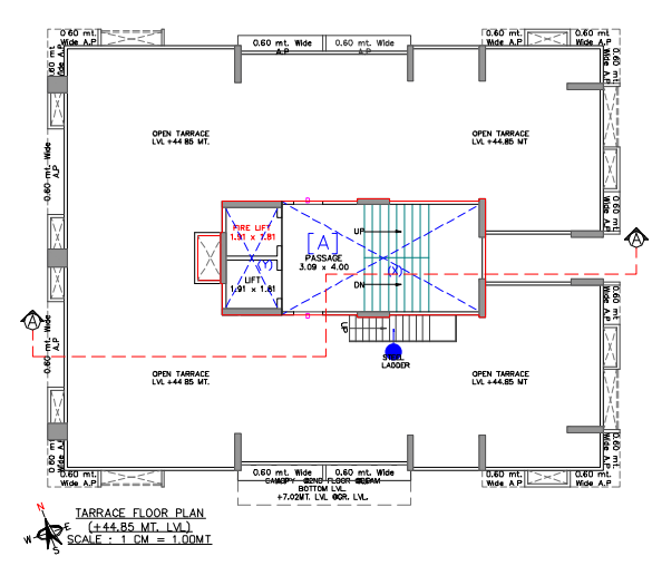  luxuria Building A Cluster Plan for Terrace