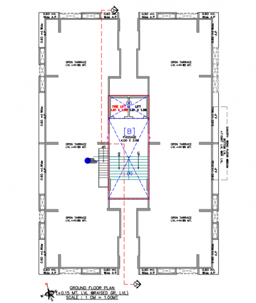  luxuria Building B Cluster Plan Terrace