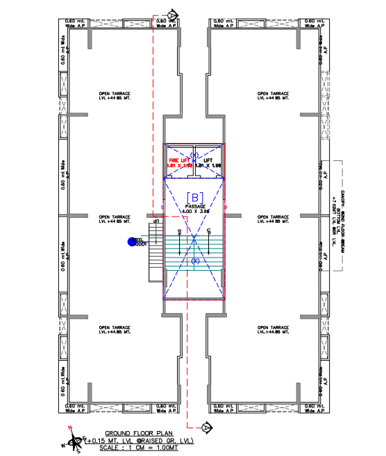  luxuria Building B Cluster Plan Terrace
