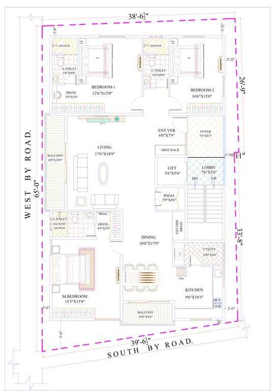  lorven habitat Lorven Habitat Cluster Plan for Typical Floor
