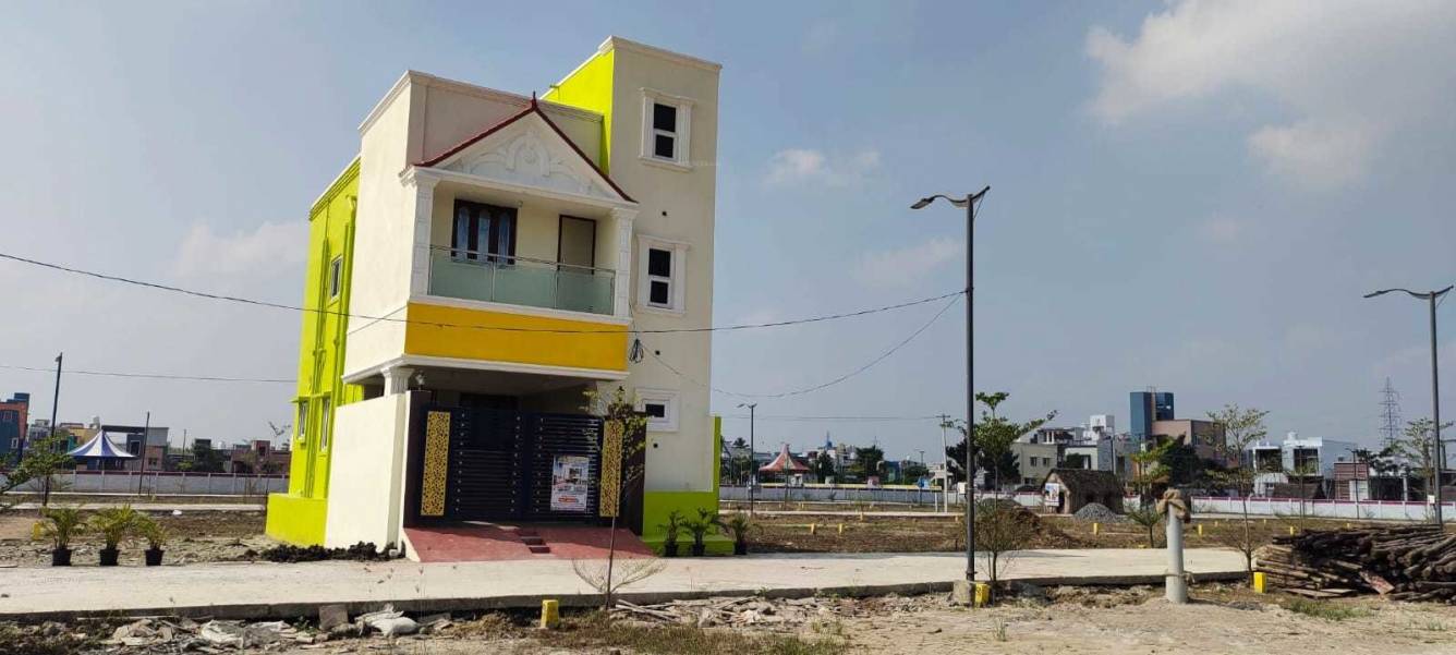  shanthi colony villa Elevation