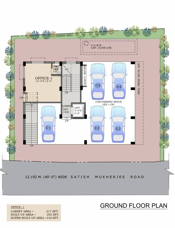  regal Regal Cluster Plan for ground Floor