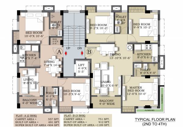  regal Regal Cluster Plan from 2nd to 4th Floor