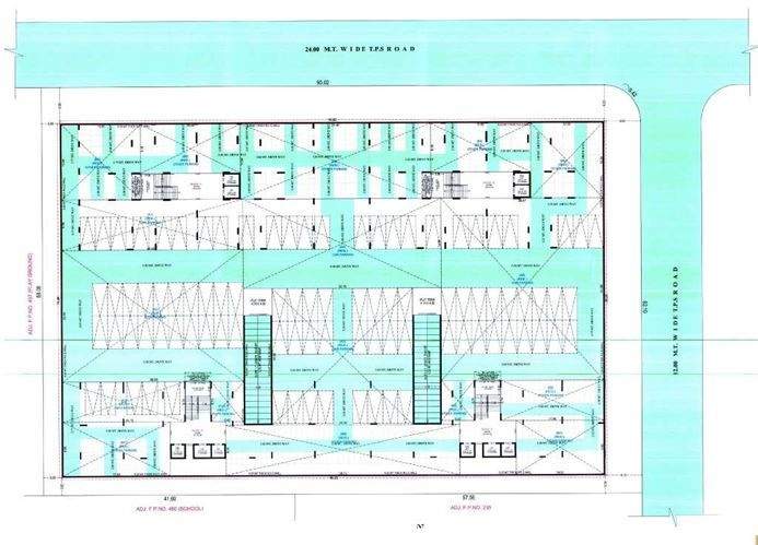  aalayam Basement 2  A,B,C,D,Cluster PlanCluster Plan