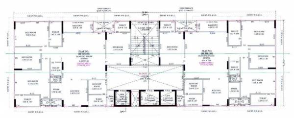  aalayam Block-C 1st floor  Cluster Plan